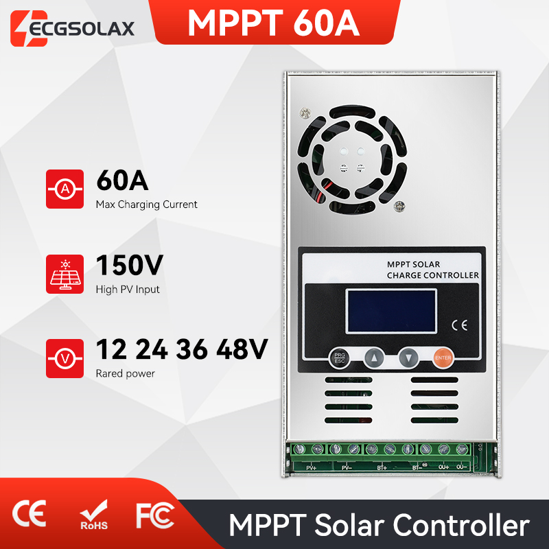 Drone Solar Charger - ECGSOLAX 60A MPPT Solar Charge Controller