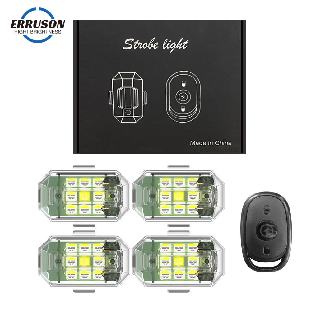 2PCS/4PCS Wireless LED Drone S - Drone Strobe Light review and price