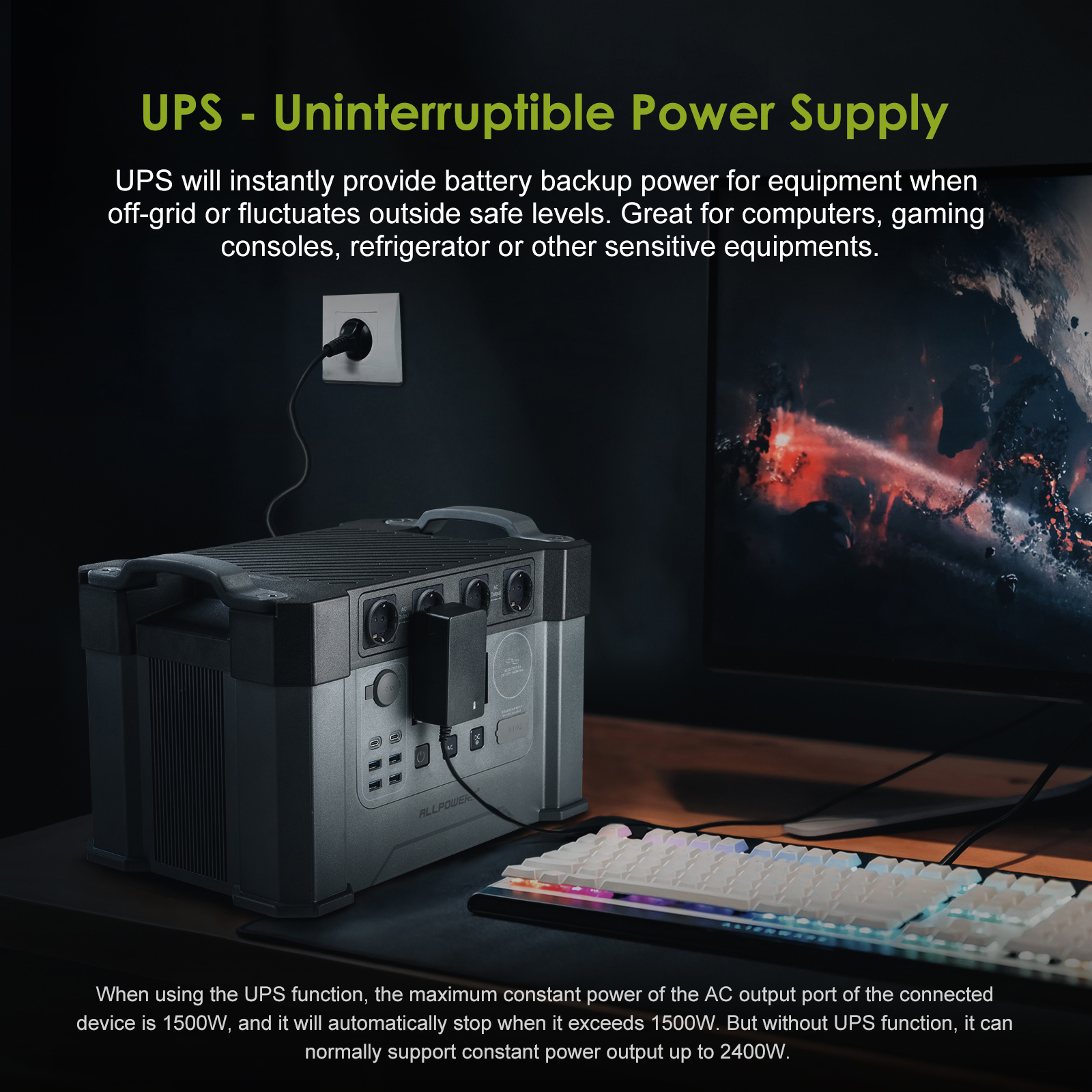 ALLPOWERS S2000 Pro Outdoor Ge - Drone Solar Charger review and price