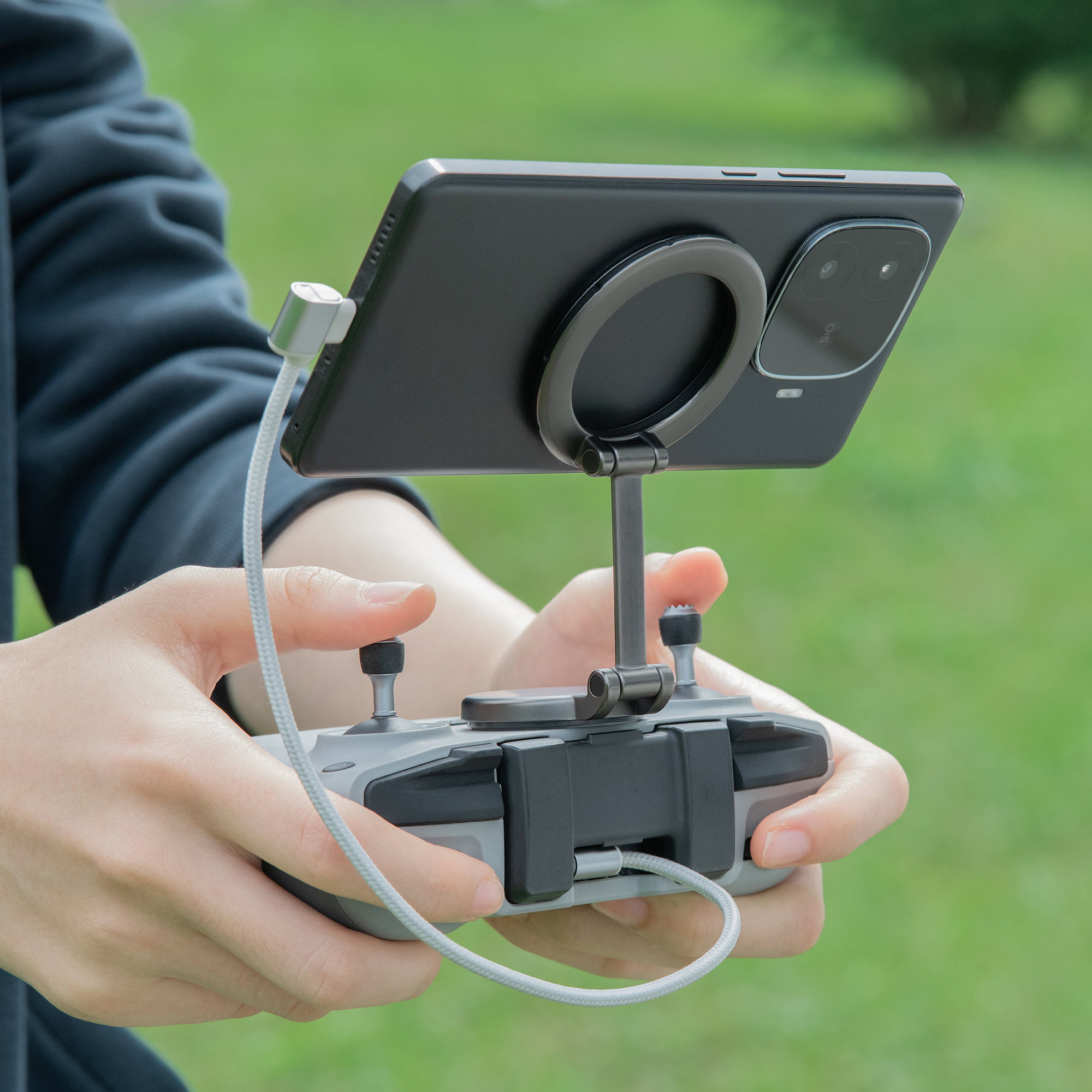Adjustable Magnetic Phone Stan - Drone Tablet Mount review and price