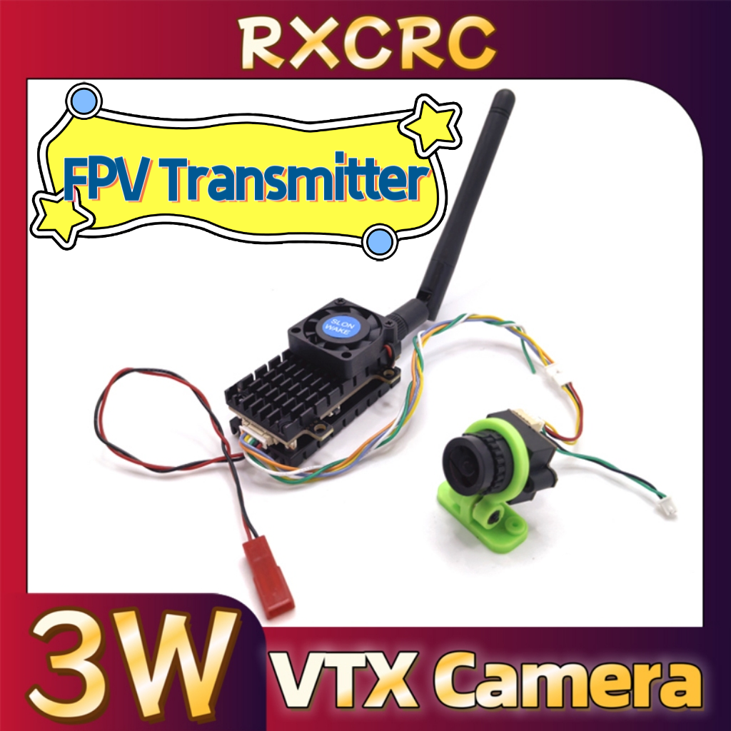 RXCRC 5.8G 3W Video VTX transm - Drone Controller Screen review and price