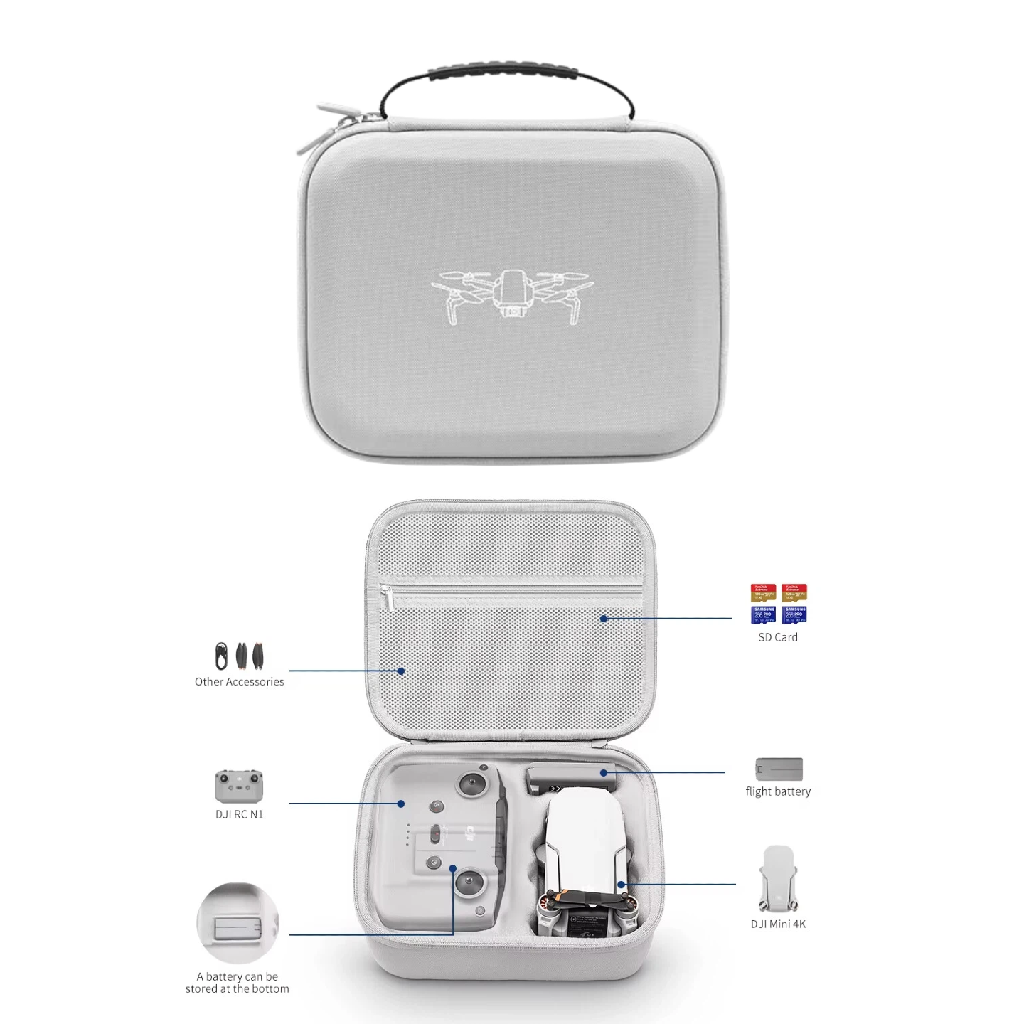 Storage Bag Protective Carryin - Drone Joystick Cover review and price