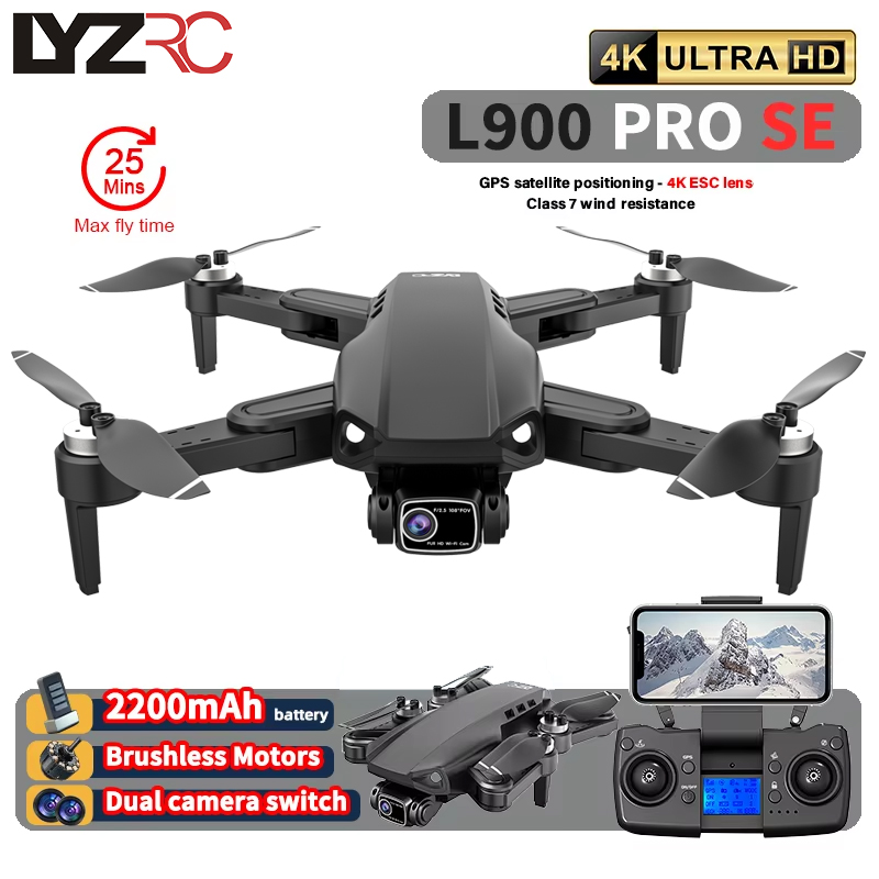 L900 Pro SE MAX GPS Drone 4K P - Drone Remote Controller Lanyard review and price