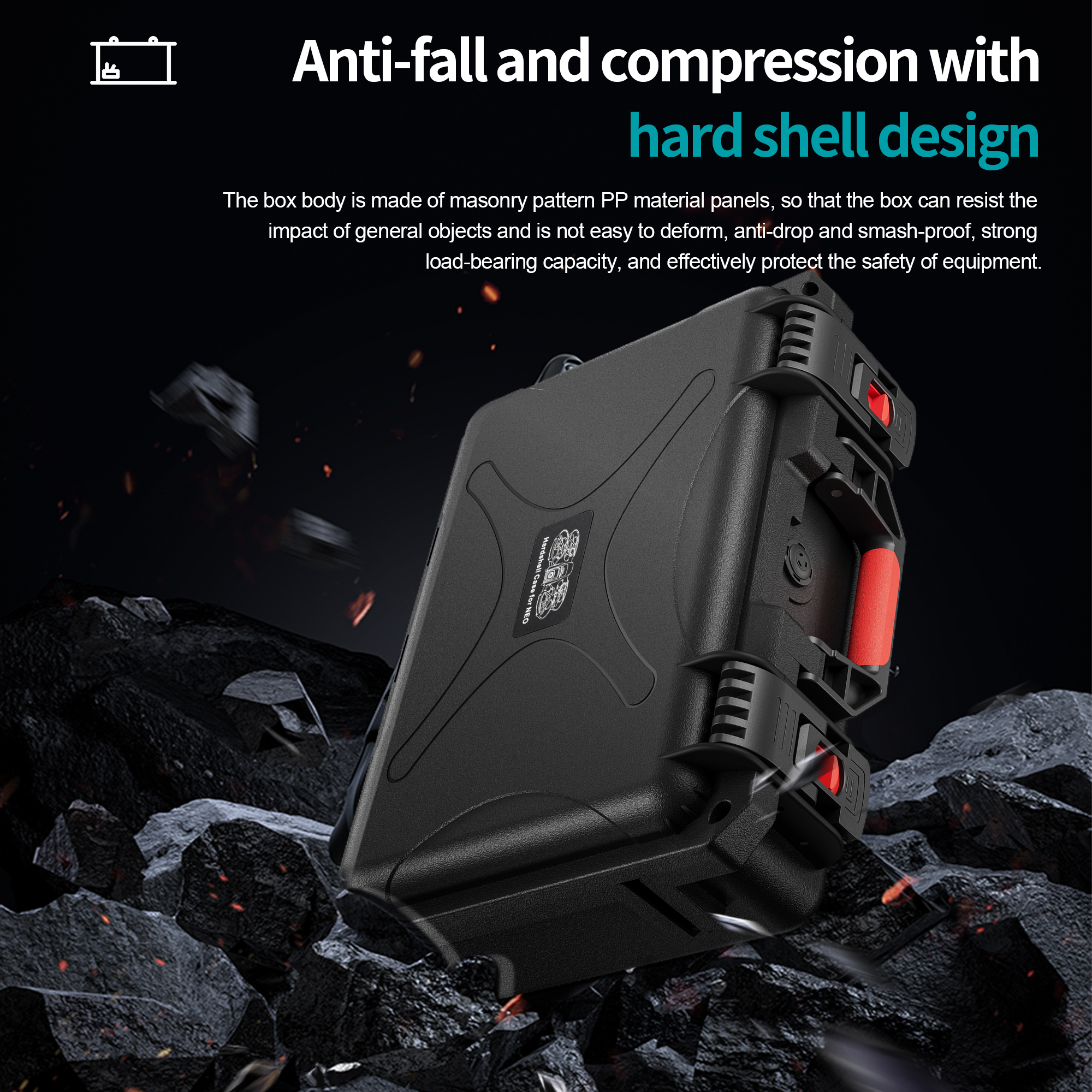 Portable Hard Waterproof Case  - Drone Joystick Cover review and price