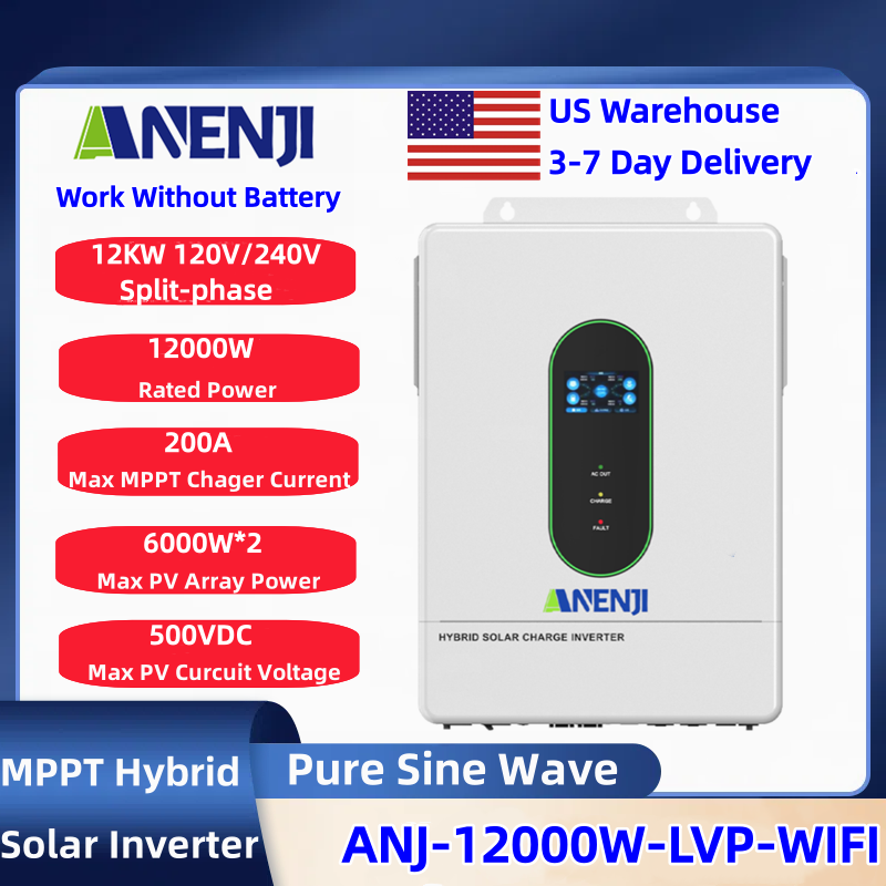 ANENJI 120V/240V 12KW Split-ph - Drone Solar Charger review and price
