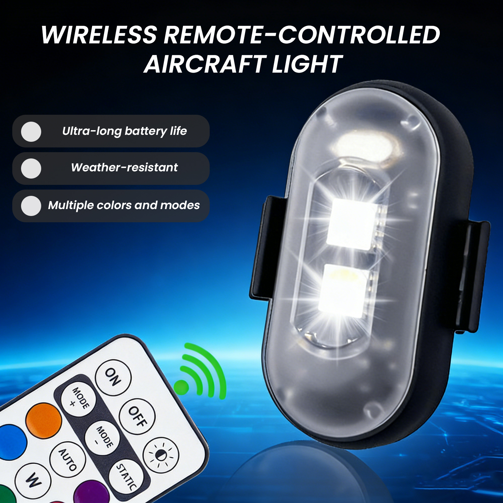 2/4/6PCS Wireless LED Strobe L - Drone Strobe Light review and price