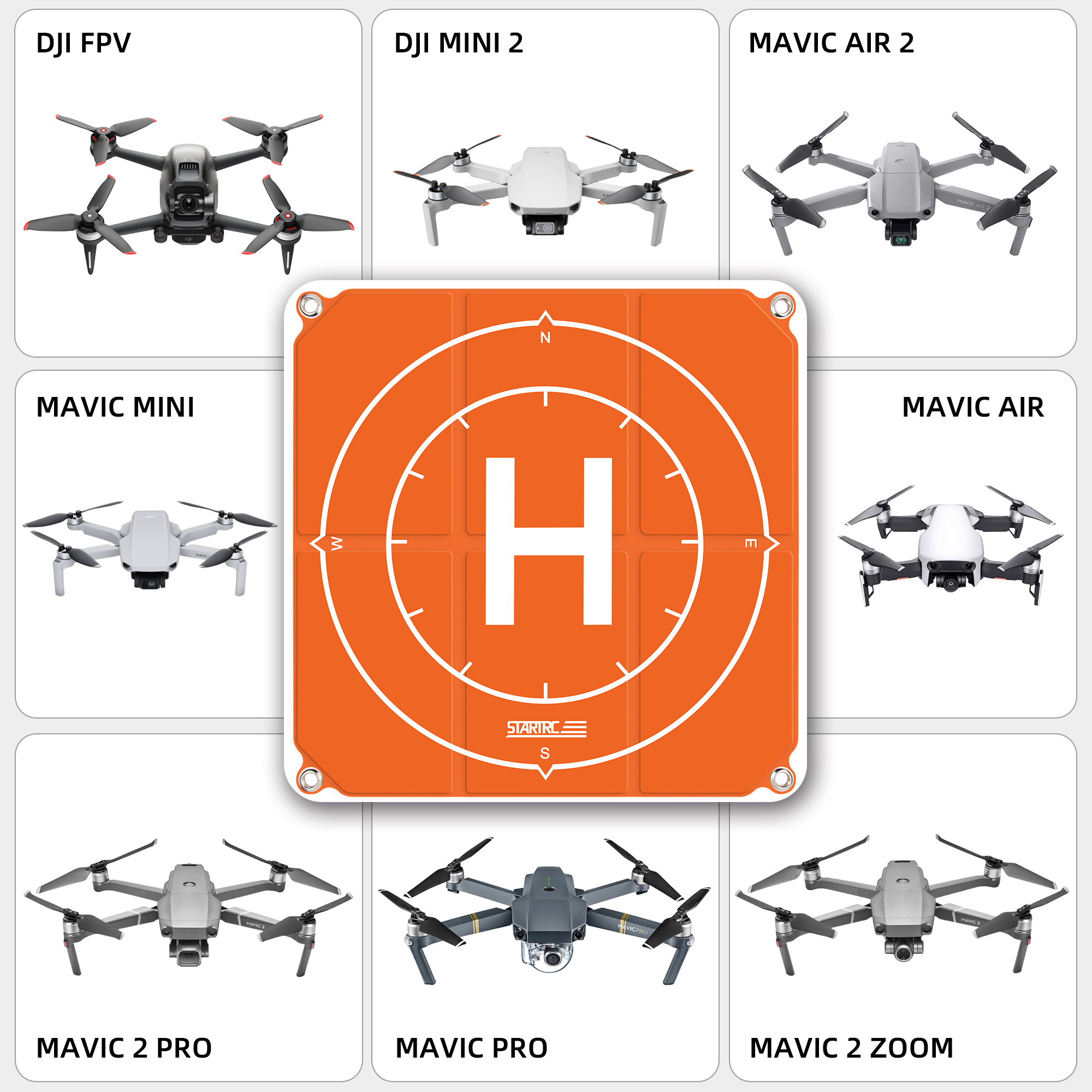 Mavic 3 Landing Pad 65cm 50cm  - Drone Landing Pad review and price