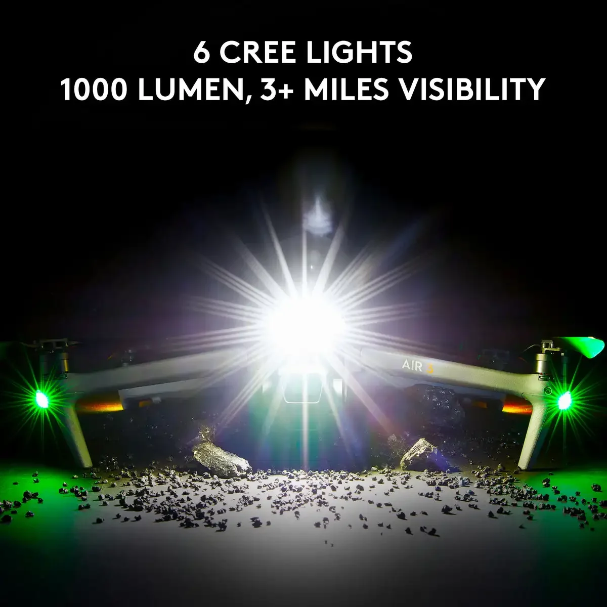 VIFLY Strobe Platinum - 6 Cree - Drone Beacon Light review and price