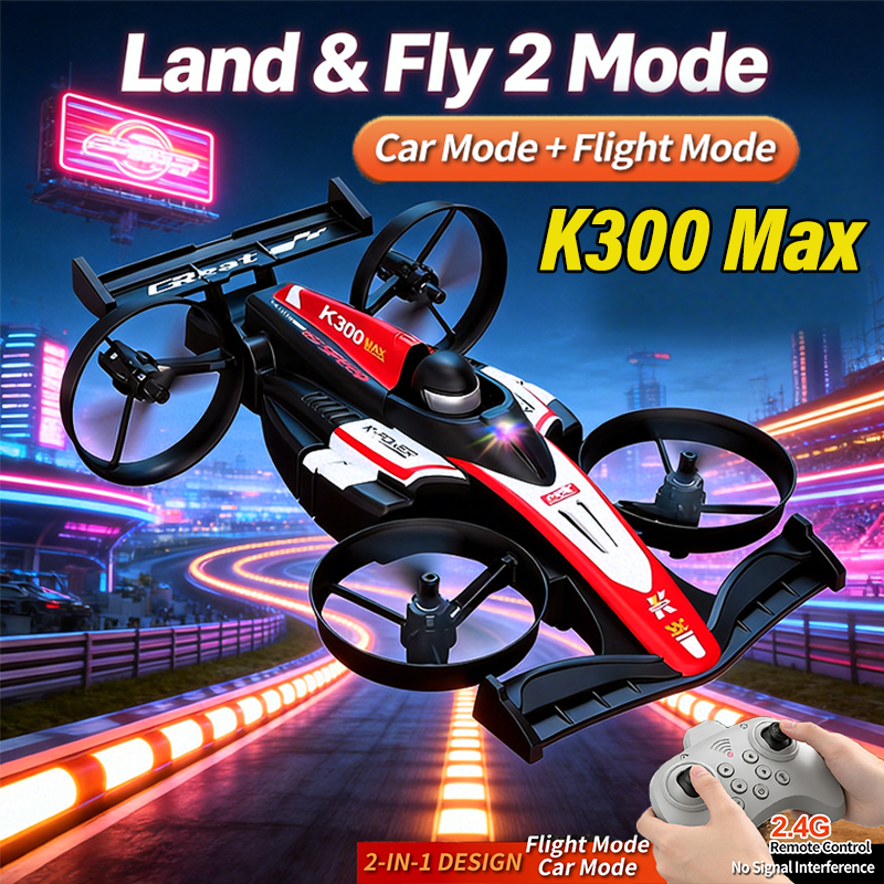 Mini RC Flying Car Transformab - Drone Control Stick review and price