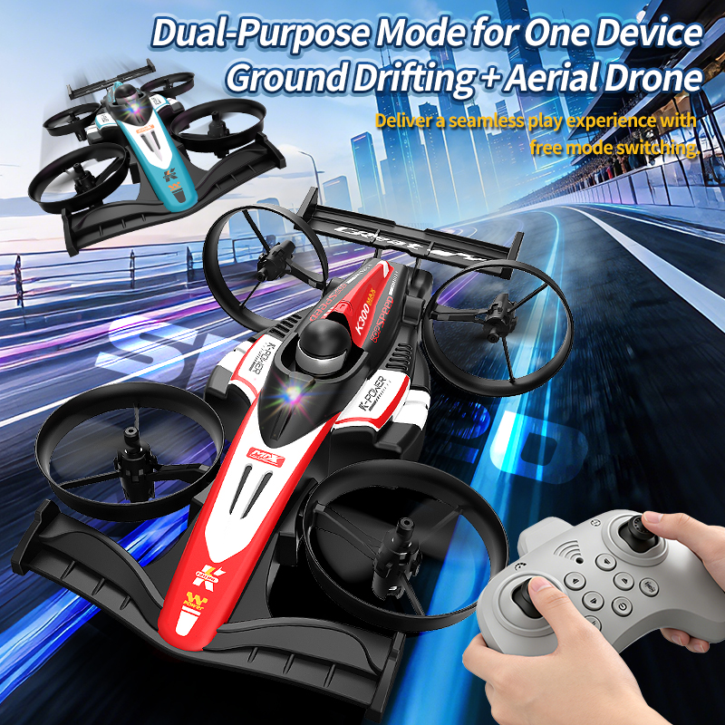 Mini RC Flying Car Transformab - Drone Control Stick review and price