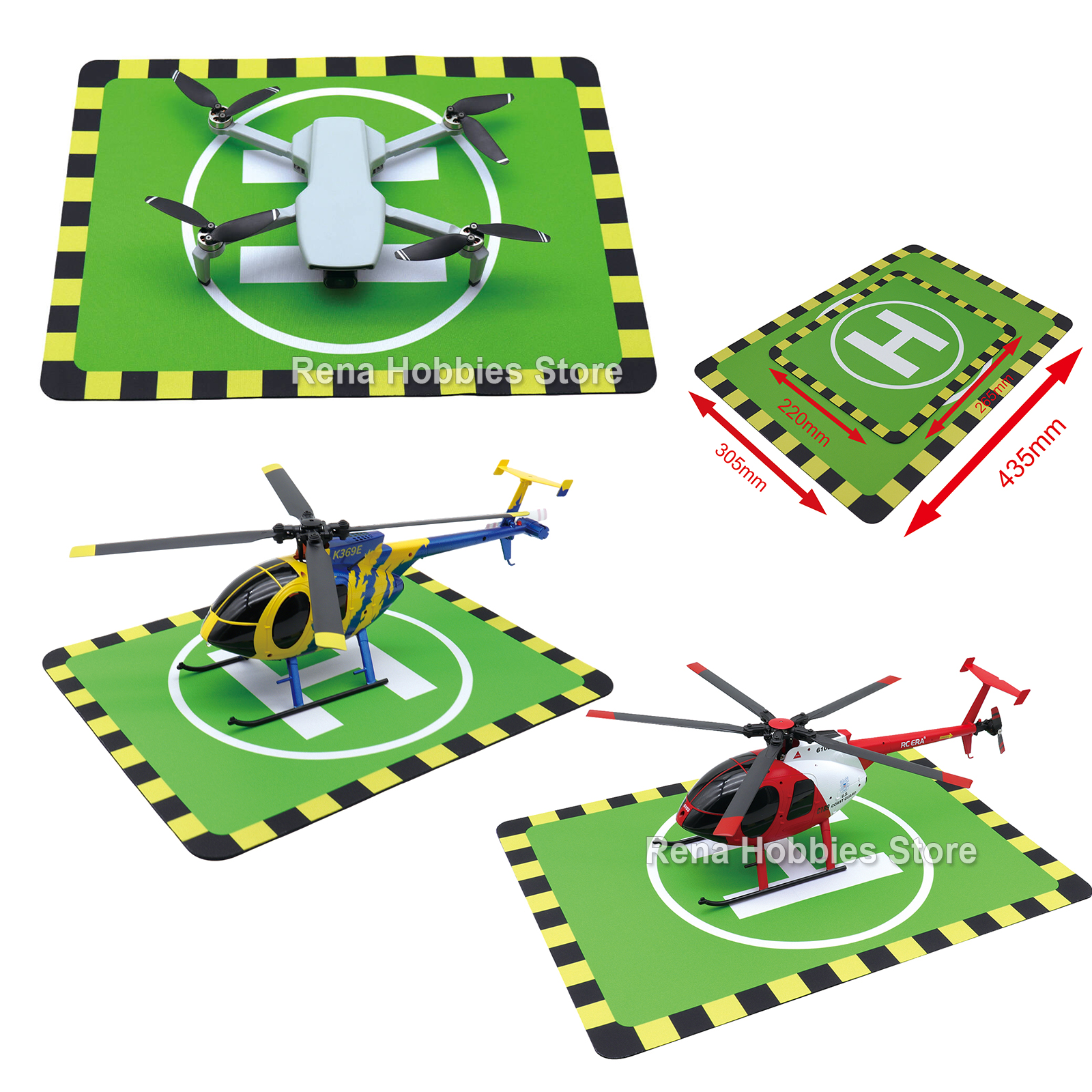 2 Sizes Takeoff and Landing Pa - Drone Landing Pad review and price